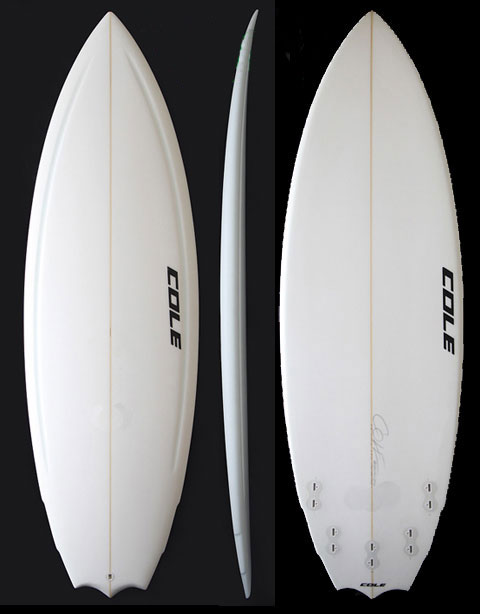 COLE SURFBOARDS | The Grasshopper | CUSTOM SHAPES | MADE IN THE 