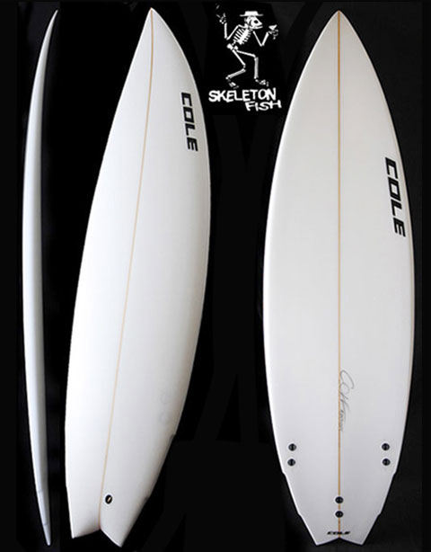 SKELETON FISH | Cole Surfboards